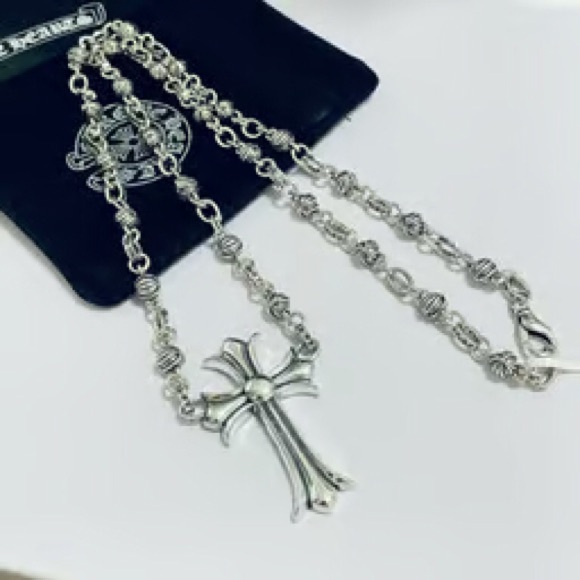 Chrome Hearts Other - Chrome Hearts Gothic Cross Chain Necklace